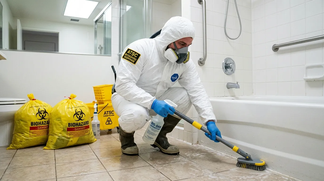 Decontamination equipment deployed for Blood Cleanup in Sudbury